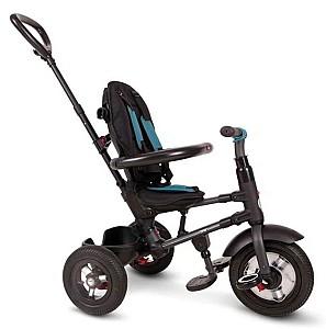 Tricicleta copii QPlay Rito Rubber Blue-Green