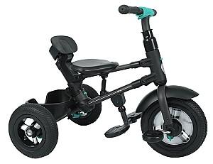 Tricicleta copii QPlay Rito Rubber Blue-Green