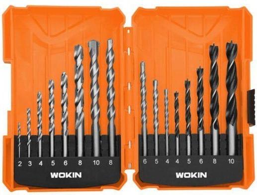 Burghiu Wokin Set de 16 burghie