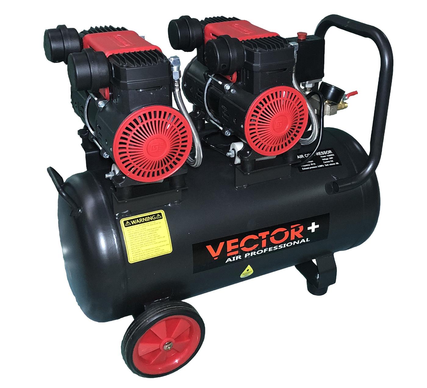 Compresor de aer Vector (1520Wx2) 50L
