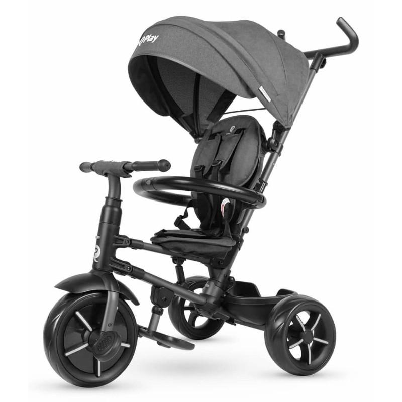 Tricicleta copii QPlay Rito Star Black