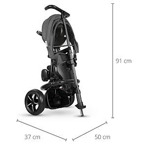 Tricicleta copii QPlay Rito Star Black