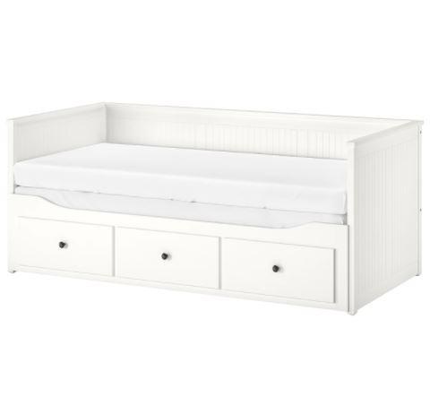 Pat IKEA Hemnes White 80×200 cm (3 sertare)