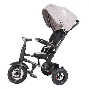 Tricicleta copii QPlay Rito Rubber Grey