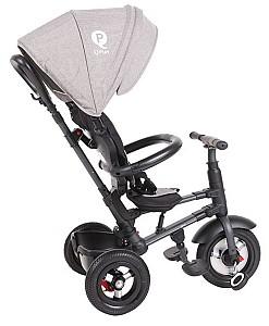 Tricicleta copii QPlay Rito Rubber Grey