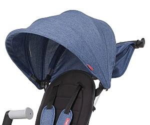 Tricicleta copii QPlay Nova Plus Rubber Blue