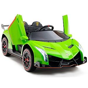 Maşină electrică Kids Car LAMBORGHINI VENENO Green