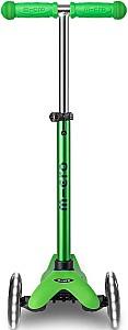 Trotineta Micro Mini Deluxe LED Green Blue