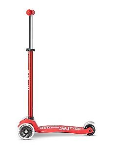Trotineta Micro Maxi Deluxe LED Red