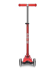Trotineta Micro Maxi Deluxe LED Red