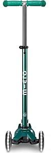 Trotineta Micro Maxi Deluxe ECO LED Green