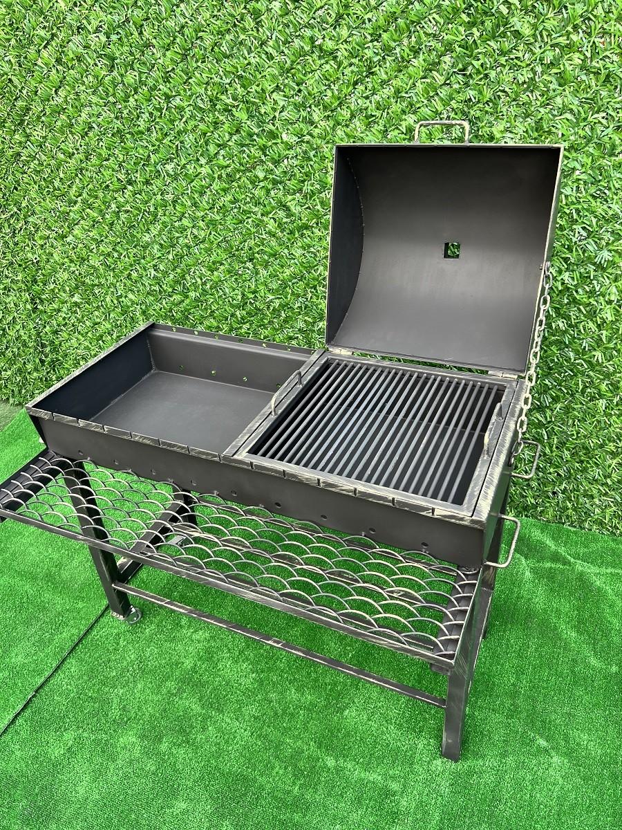 Gratar pentru frigarui IVM Andora cu capac GR-AC (1002)