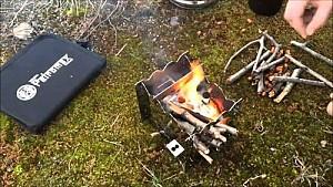 Gratar pentru frigarui Petromax Hobo-Stove