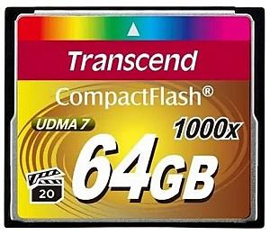 Card memorie Transcend CompactFlash 1000 (TS64GCF1000)