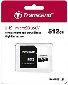 Card memorie Transcend microSDXC 350V (TS512GUSD350V)