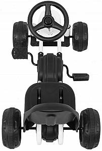 Kart cu pedale Ramiz B001.BIA White
