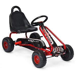Kart cu pedale Costway TY327797RE Red/Black