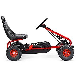 Kart cu pedale Costway TY327797RE Red/Black