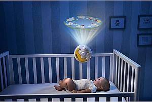 Carusel pentru patuc Chicco Next 2 Moon Blue