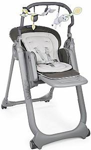 Scaun de masa multifunctional Chicco Polly Magic Relax Graphite