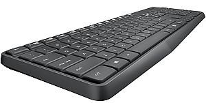 Set tastatura + Mouse Logitech Wireless MK235 Grey