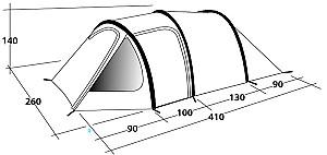 Cort Outwell Tent Earth 4