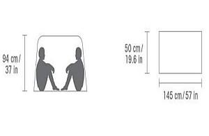 Cort Lowe Alpine Group Shelter 2 Person Orange