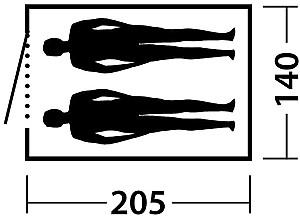 Cort Easy Camp Tent Comet 200