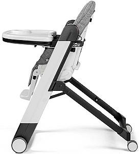 Scaun de masa multifunctional Peg Perego Siesta Follow Me Wonder Gray