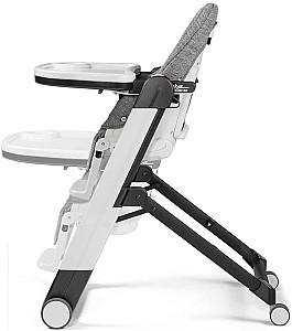 Scaun de masa multifunctional Peg Perego Siesta Follow Me Wonder Gray