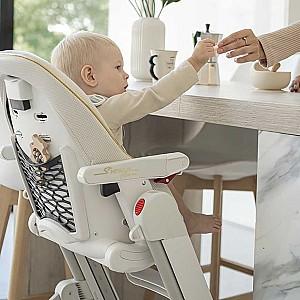 Scaun de masa multifunctional Peg Perego Siesta Follow Me Wonder Gray