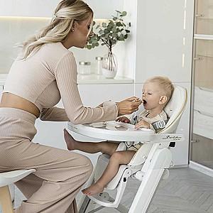 Scaun de masa multifunctional Peg Perego Siesta Follow Me Wonder Gray