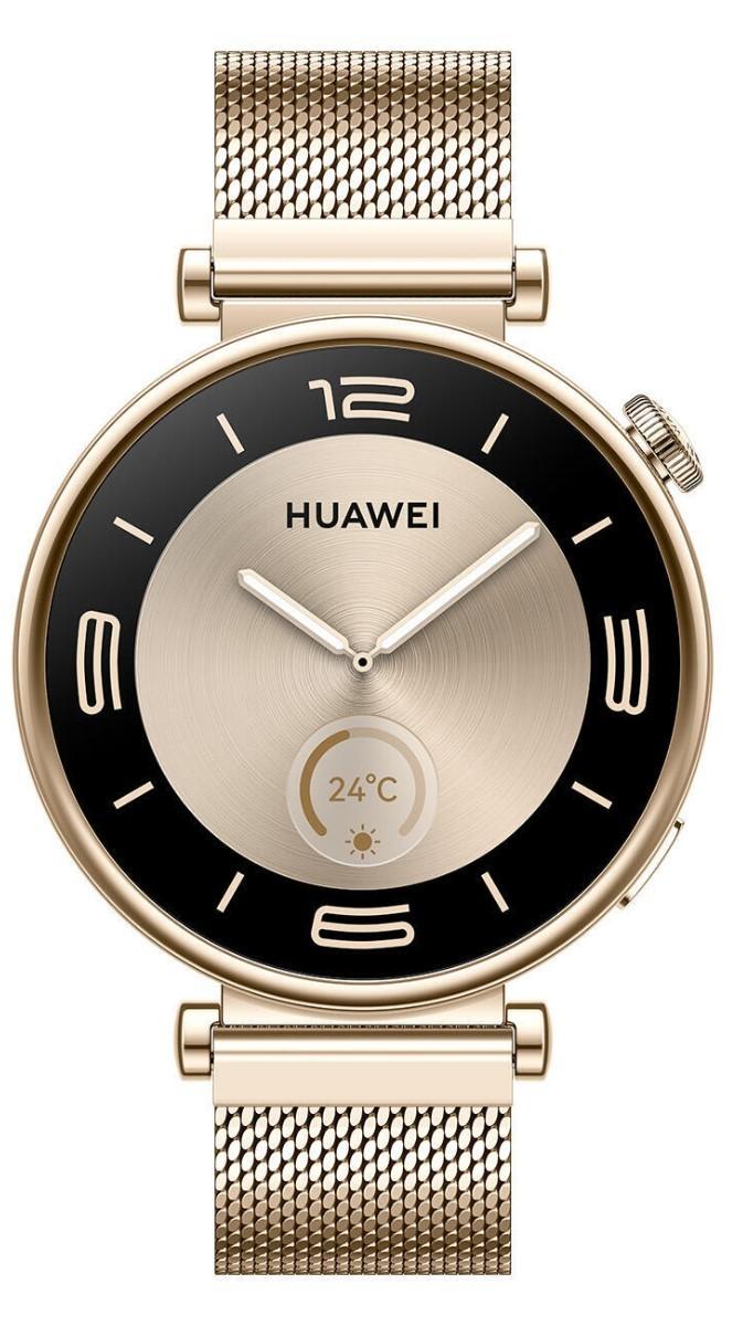 Ceas inteligent Huawei GT 4 41mm Gold Milanese