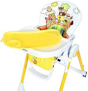 Scaun de masa multifunctional Peg Perego Prima Pappa Follow Me Fox and Friends