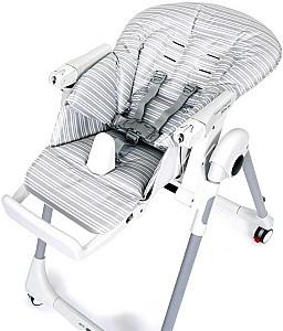 Scaun de masa multifunctional Peg Perego Prima Pappa Follow Me Linear Grey