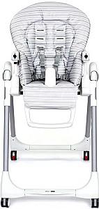 Scaun de masa multifunctional Peg Perego Prima Pappa Follow Me Linear Grey