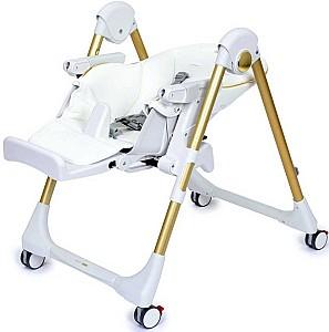 Scaun de masa multifunctional Peg Perego Prima Pappa Follow Me Gold