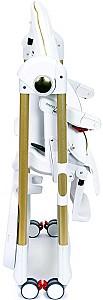 Scaun de masa multifunctional Peg Perego Prima Pappa Follow Me Gold
