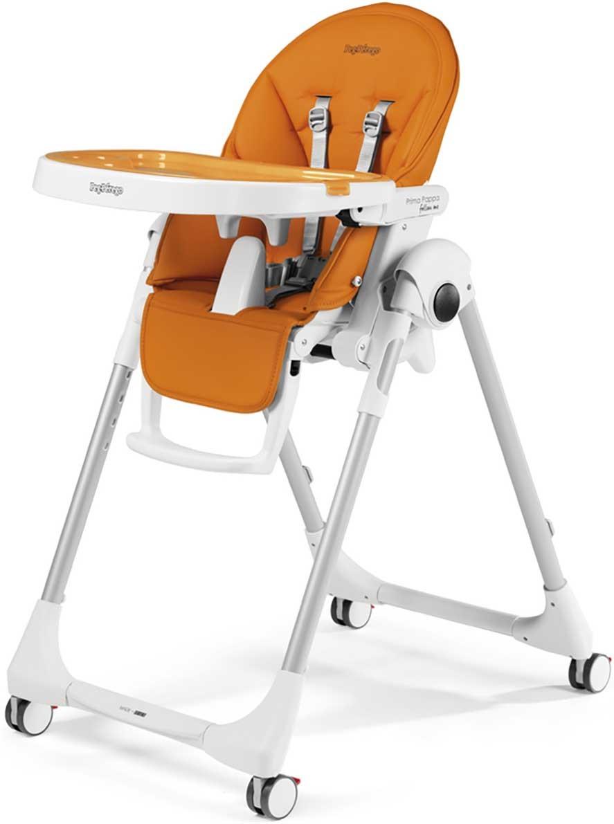 Scaun de masa multifunctional Peg Perego Prima Pappa Follow Me Arancia