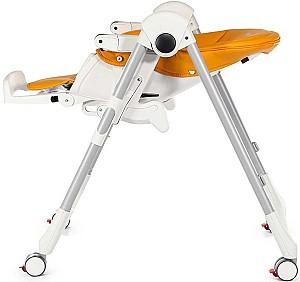 Scaun de masa multifunctional Peg Perego Prima Pappa Follow Me Arancia