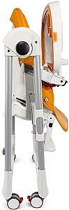 Scaun de masa multifunctional Peg Perego Prima Pappa Follow Me Arancia