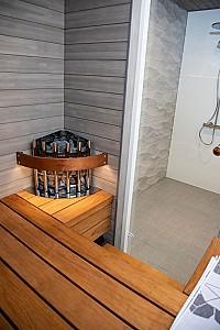 Soba HARVIA Glow Corner TRC90XE Steel