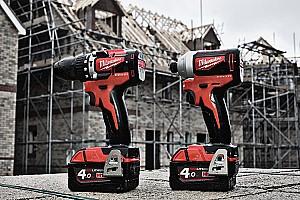 Set de scule electrice Milwaukee M18CBLPP2A-402C