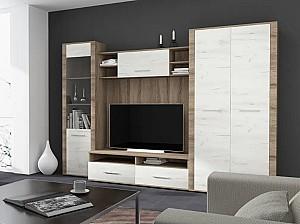 Living Yasen Venetia stejar sonoma trufle/stejar craft alb