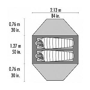 Cort MSR Elixir 2 Tent Green V2