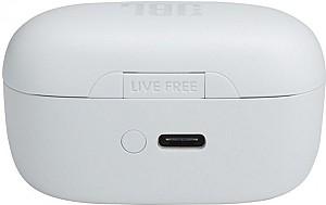 Casti JBL Live Free NC+ White (LIVEFRNCPTWSW)