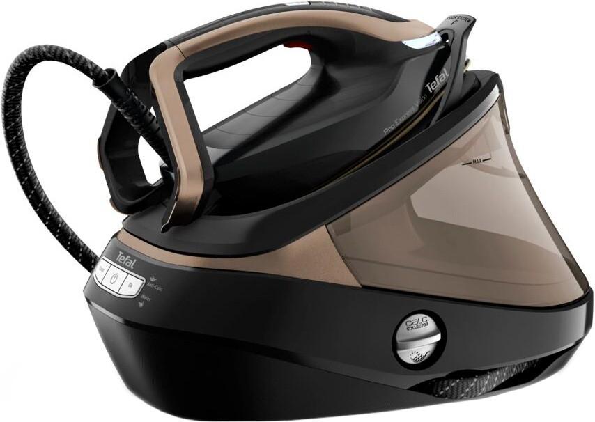 Fier de calcat cu generator de abur TEFAL Pro Express Vision GV9820E0 Gold/Black