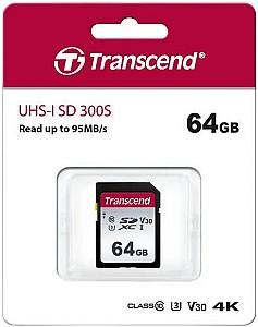Card memorie Transcend SDXC Class 10 (TS64GSDC300S)