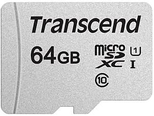 Card memorie Transcend MicroSDXC Class 10 (TS64GUSD300S-A)
