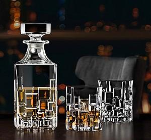 Set de vesela RCR garafa și pahare pentru whisky (29631)